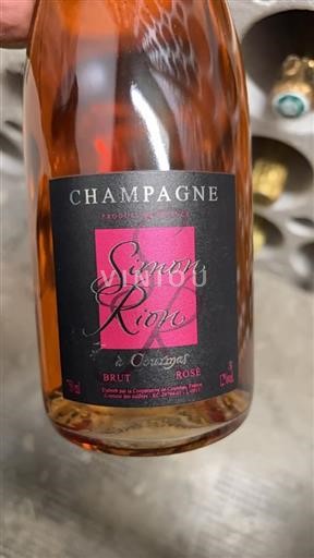 Champagne Ospecificerad Simon Rion Icke årgångsbetecknad