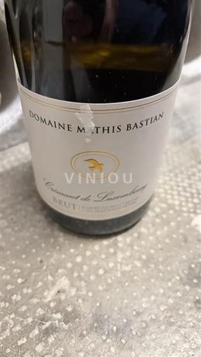 Moselle Luxembourg Không được chỉ định Mathis Bastian Cremant de Luxembourg Không niên vụ