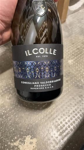 Veneto Conegliano Valdobbiadene Prosecco Il Colle Icke årgångsbetecknad