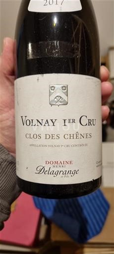 Bourgogne Ospecificerad Premier Cru Domaine Henri Delagrange Clos des Chênes 2017
