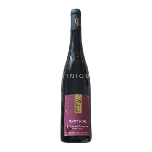 Vin Rouge sec Domaine Windmuehl Non millésimé France Alsace Vin de France