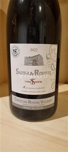 Rona dolina Côtes-du-Rhône-Villages Suze La Rousse Terra Segusa 2022