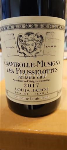 Borgoña Chambolle-Musigny Premier Cru Domaine Louis Jadot Les Feusselottes 2017
