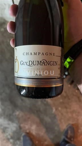 Champaña Champán Guy Dumangin Sin añada