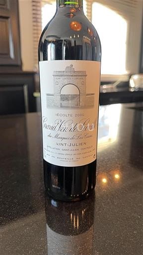 Bordeaux Saint-Julien Grand Cru Château Léoville Las Cases Grand Vin de L%c3%a9oville 2000