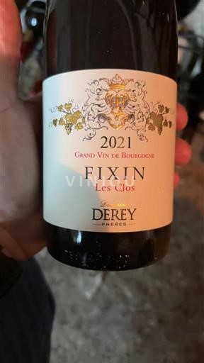 Burgundi Fixin Derey Frères Les Clos 2021