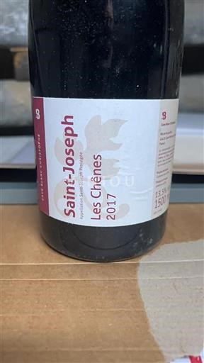 Rhône-dalen Saint-Joseph Cave Blanc Christophe Les Chênes 2017