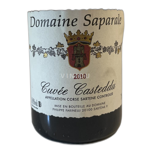 Corsica Niet gespecificeerd Domaine Saparale Casteddu 2010