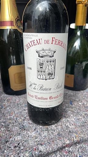 Bordeaux Saint-Émilion Grand Cru Château Ferrand 1995