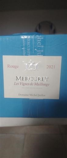 Burgund Mercurey Domaine Michel Juillot Les Vignes de Maillonge 2021