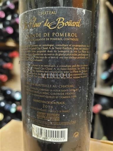 Burdeos Lalande-de-Pomerol La Fleur De Boüard 2014