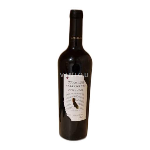 Kalifornialaiset AVA:t Määrittelemätön California Zinfandel Red Wine 2017