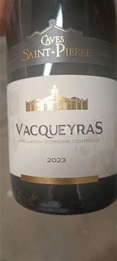 Rona dolina Vacqueyras Caves Saintpierre 2023