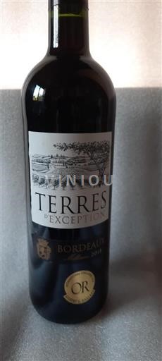 Burdeos Bordeaux TERRES d'EXCEPTION 2018