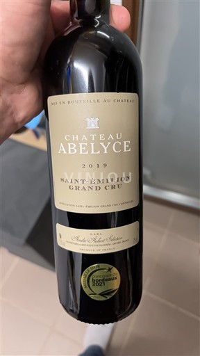 Bordeaux Saint-Émilion Grand Cru Grand Cru Château Abelyce 2019