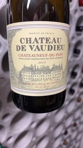 Valle del Rodano Châteauneuf-du-Pape Château Vaudieu 2015
