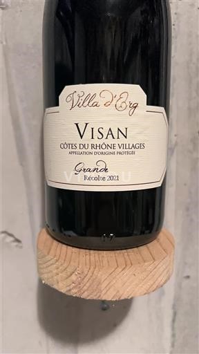 Valle del Rodano Côtes-du-rhône-villages Villa Erg 2021