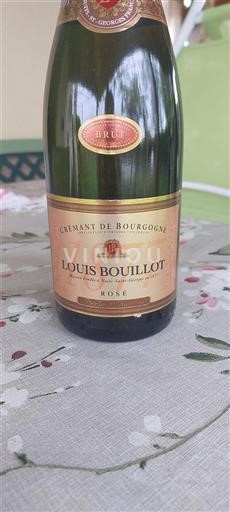 Vin Rosé brut Perle d'Aurore Louis Bouillot Non millésimé France Bourgogne Crémant-de-bourgogne AOC