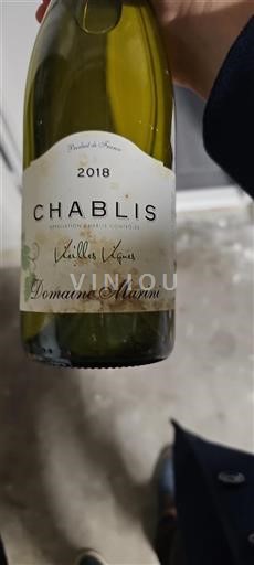 Burgundija Chablis Domaine Marini Vieilles Vignes 2018