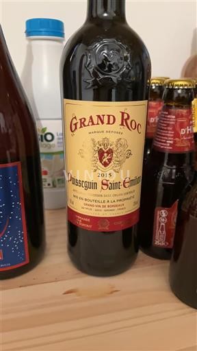 Bordeaux Puisseguin-saint-émilion Grand Roc 2015