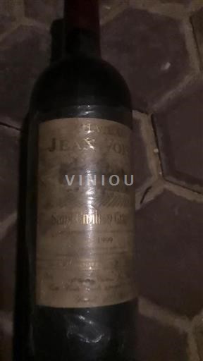 Bordeaux Saint-Émilion Grand Cru Château Jean Voisin 1999