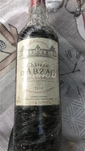 Burdeos Bordeaux superior Château Abzac 2014