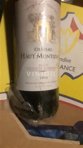 Burdeos Blaye-Côtes de Burdeos Château Hautmontzeau 2014