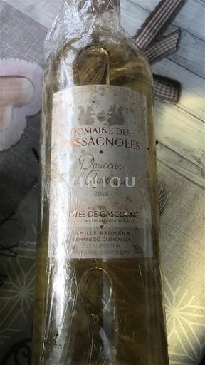 Sud-Ovest Côtes de Gascogne Domaine Des Cassagnoles Douceur d'Automne 2020