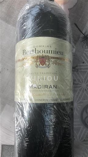 Jugozahod Madiran Domaine Berthoumieu Haute Tradition 2012