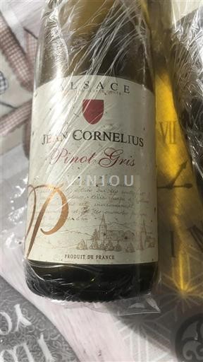 Alsace Jean Cornelius Pinot Gris 2017