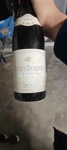 Bourgogne Auxey-duresses Madame Denise Gras Les Grandes Vignes 2007