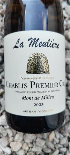 Borgogna Chablis Premier Cru Premier Cru Domaine La Meulière Mont de Milieu 2023