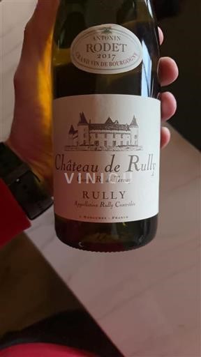 Bourgogne Rully Château Rully 2017