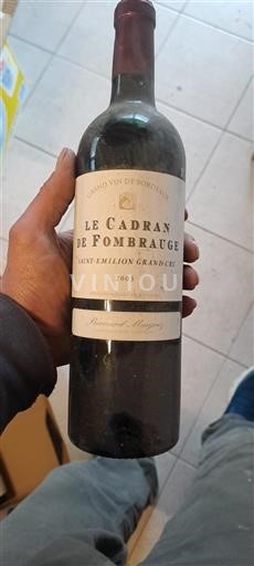 Bordeaux Saint-Émilion Grand Cru Grand Cru Château Fombrauge Le Cadran 2003