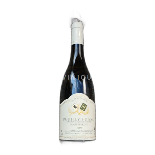 Vin Blanc sec Hautefriche Domaine Sangouard 2023 France Bourgogne Pouilly-fuissé AOC