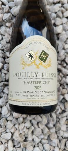 Burgundija Pouilly-fuissé Domaine Sangouard Hautefriche 2023