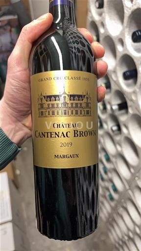 Bordeaux Margaux Grand Cru Château Cantenac Brown 2019