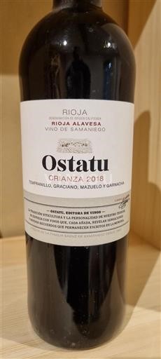 La Rioja rioja Ostatu 2018