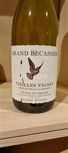 Vallée du Rhône Côtes-du-rhône Grand Bécassier Vielles Vignes 2021