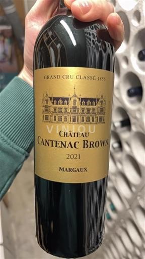 Bordeaux Margaux Château Cantenac Brown 2021