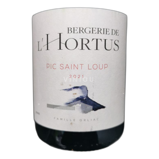 Vin Rouge sec La bergerie de l'Hortus rouge Domaine L'Hortus 2021 France Languedoc Pic-saint-loup AOC