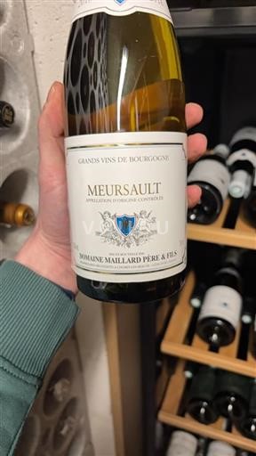 Burgundi Meursault Domaine Maillard Père & Fils 2018