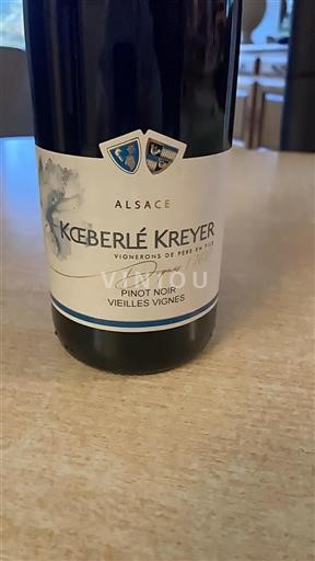 Alsacia No especificado Kœberlé Kreyer Pinot Noir Vieilles Vignes 2022