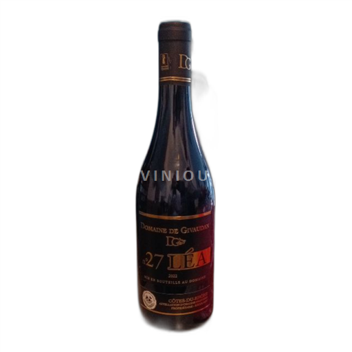 Vin Rouge sec Léa Domaine Givaudan 2022 France Vallée du Rhône Côtes-du-rhône AOC