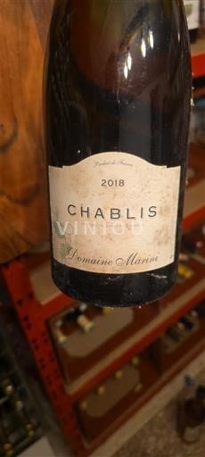 Burgundija Chablis Domaine Marini 2018