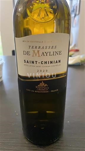 Languedoc Saint-Chinian Cave De Roquebrun Terrasses de Mayline 2020