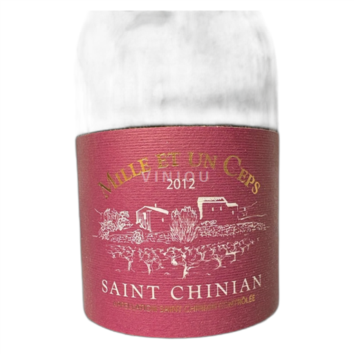 Vin Rouge sec Mille et un Ceps 2012 France Languedoc Saint-Chinian AOC