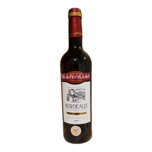 Bordeaux Château Chantet Blanet Élevé en fût de chêne 2018