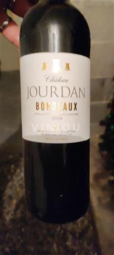 Bordeaux Château Jourdan 2020