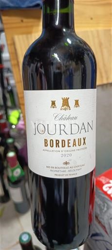 Bordoja Bordo Château Jourdan 2020